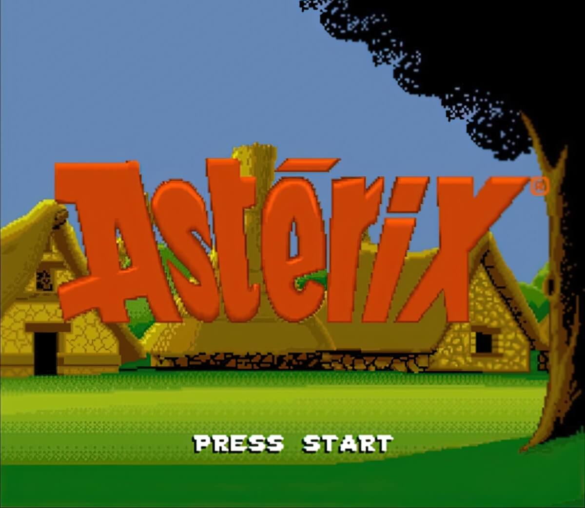 Asterix - геймплей игры Super Nintendo\Famicom